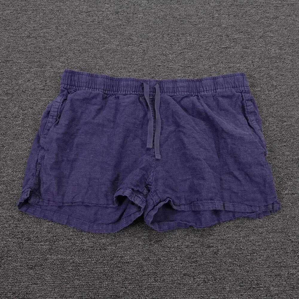 Patagonia Island Hemp Baggies Shorts Womens Small Blue 3 Inseam Casual Beach